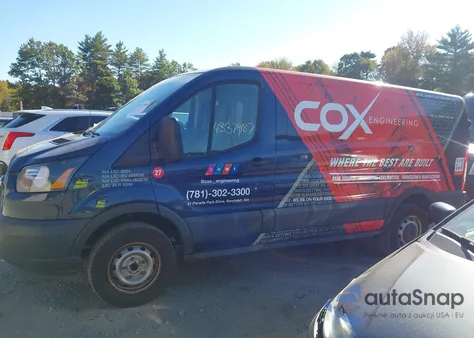 2017 Ford Transit-250 из США, поврежденный, VIN 1FTYR1ZM5HKA29286